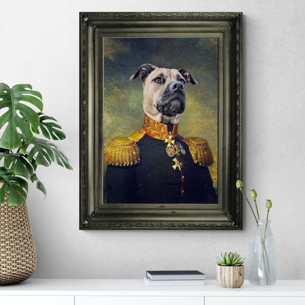Master - Personal Custom Vintage Pet Portrait