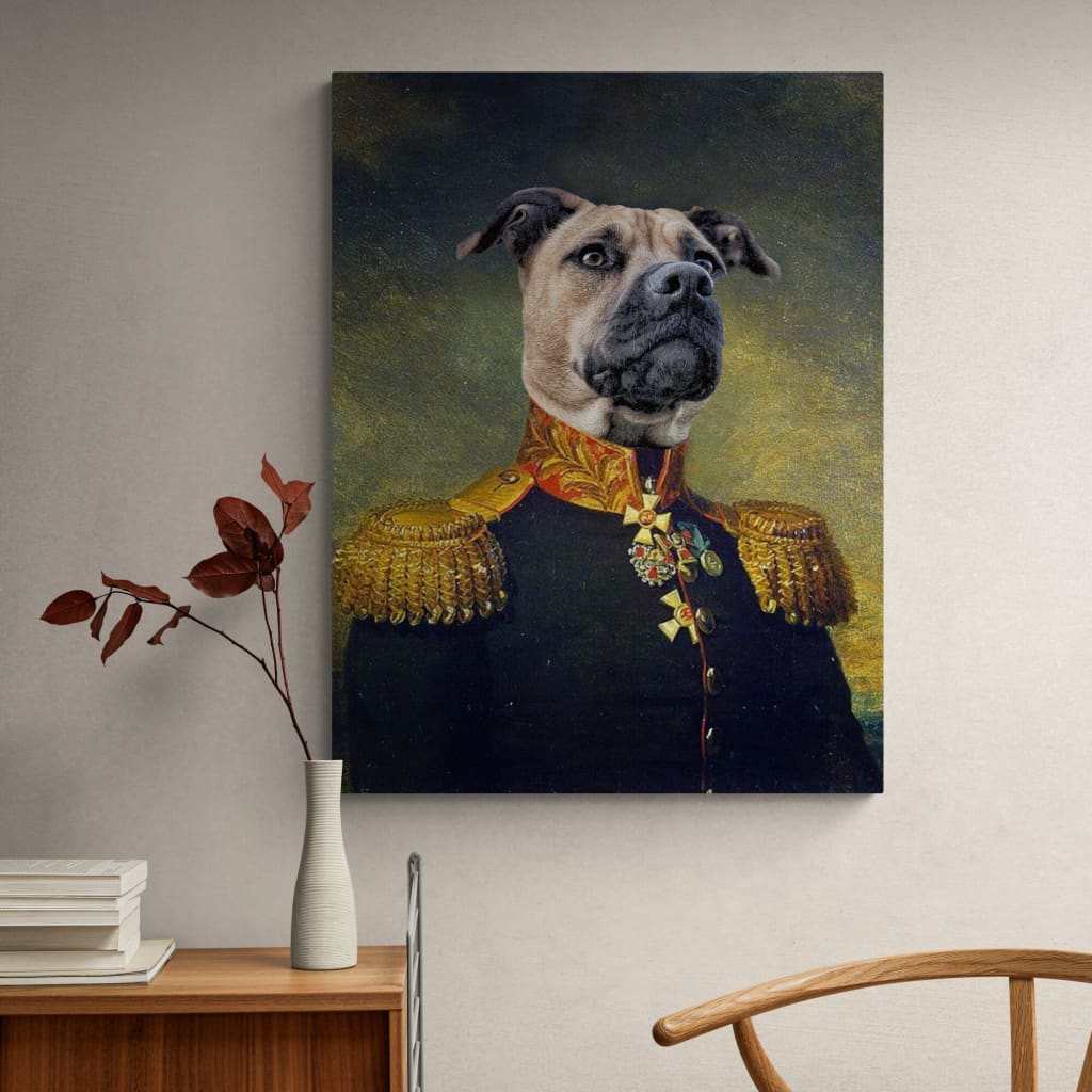 Master - Personal Custom Vintage Pet Portrait