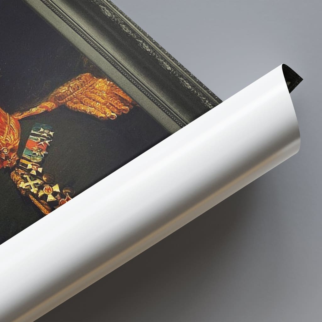 Officer - Personal Custom Vintage Pet Portrait - Photo /