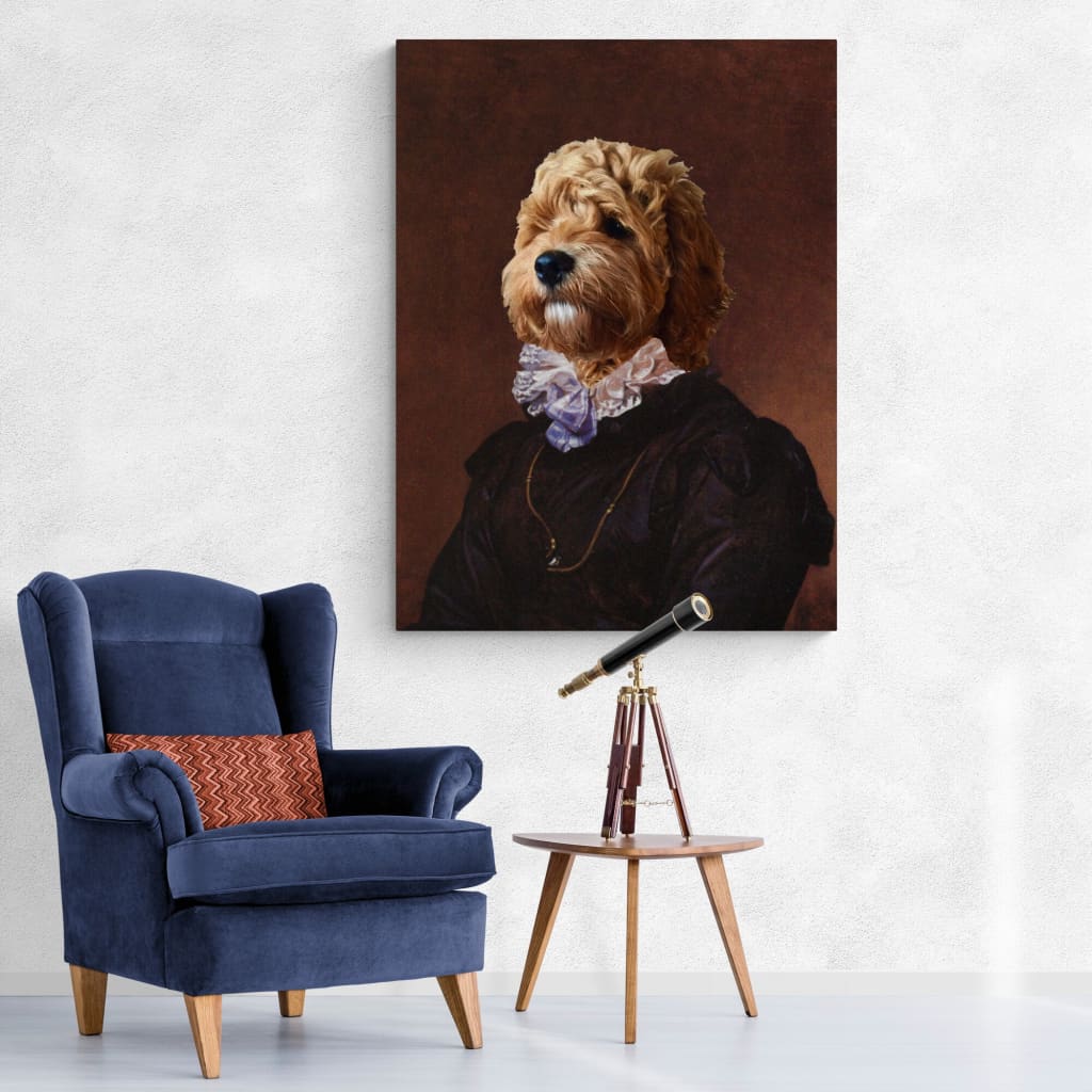 Poet - Personal Custom Vintage Pet Portrait