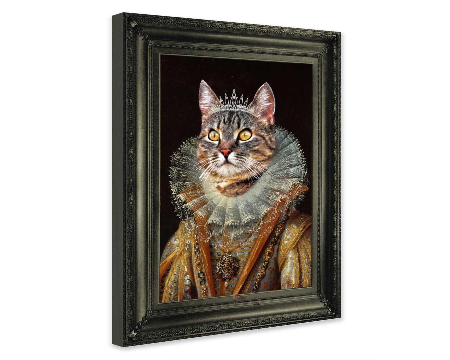 Queen - Personal Custom Vintage Pet Portrait