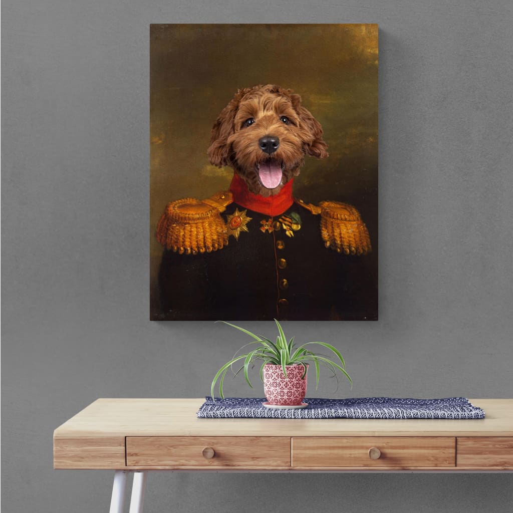 Sergeant - Personal Custom Vintage Pet Portrait