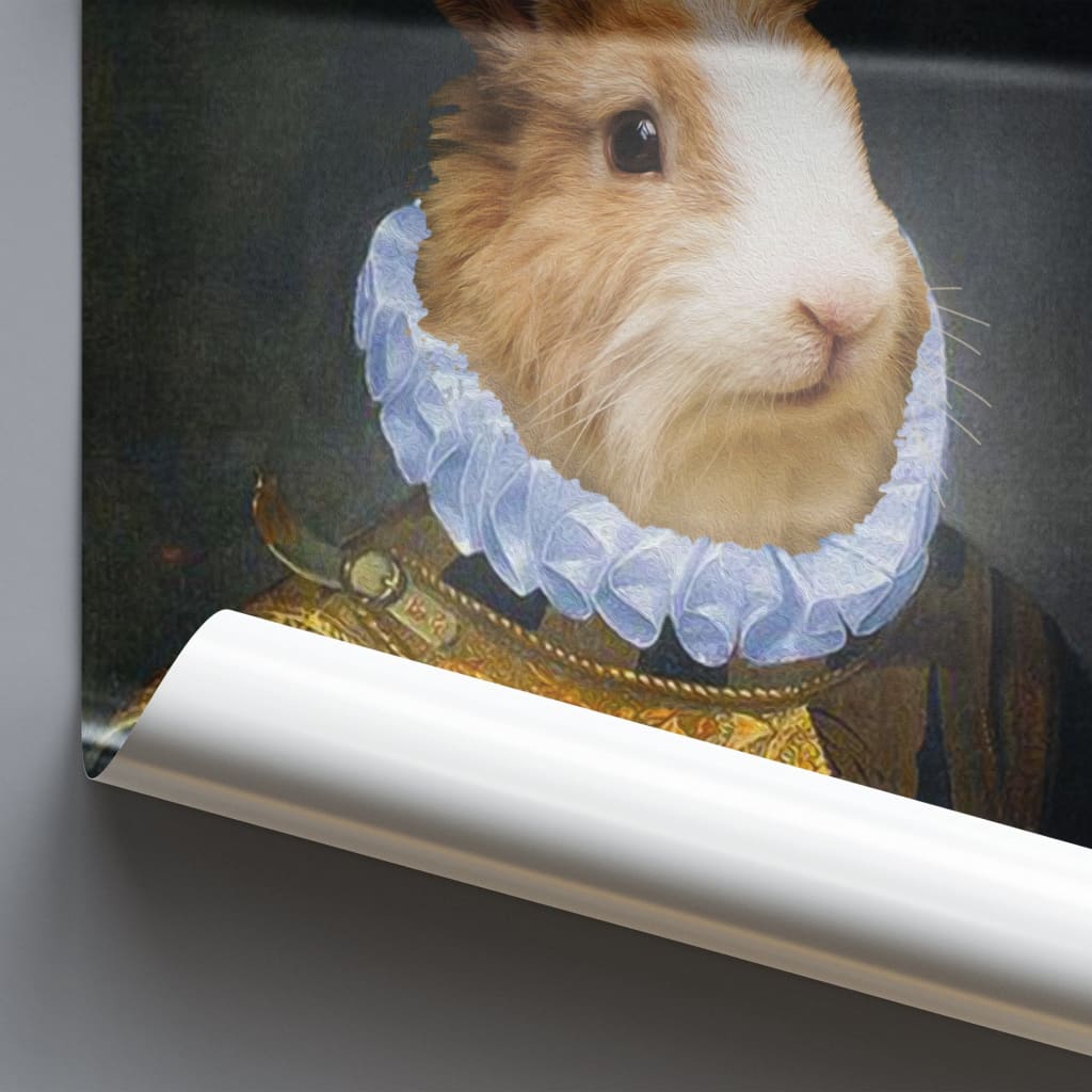 Swiss Guard - Personal Custom Vintage Pet Portrait - Photo /