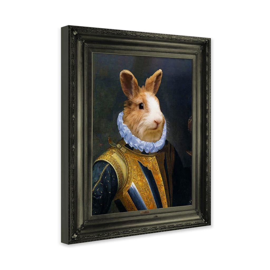 Swiss Guard - Personal Custom Vintage Pet Portrait - Wrapped