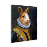 Swiss Guard - Personal Custom Vintage Pet Portrait - Wrapped
