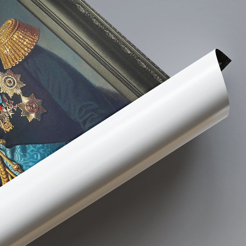 Tzar - Personal Custom Vintage Pet Portrait - Photo / Poster