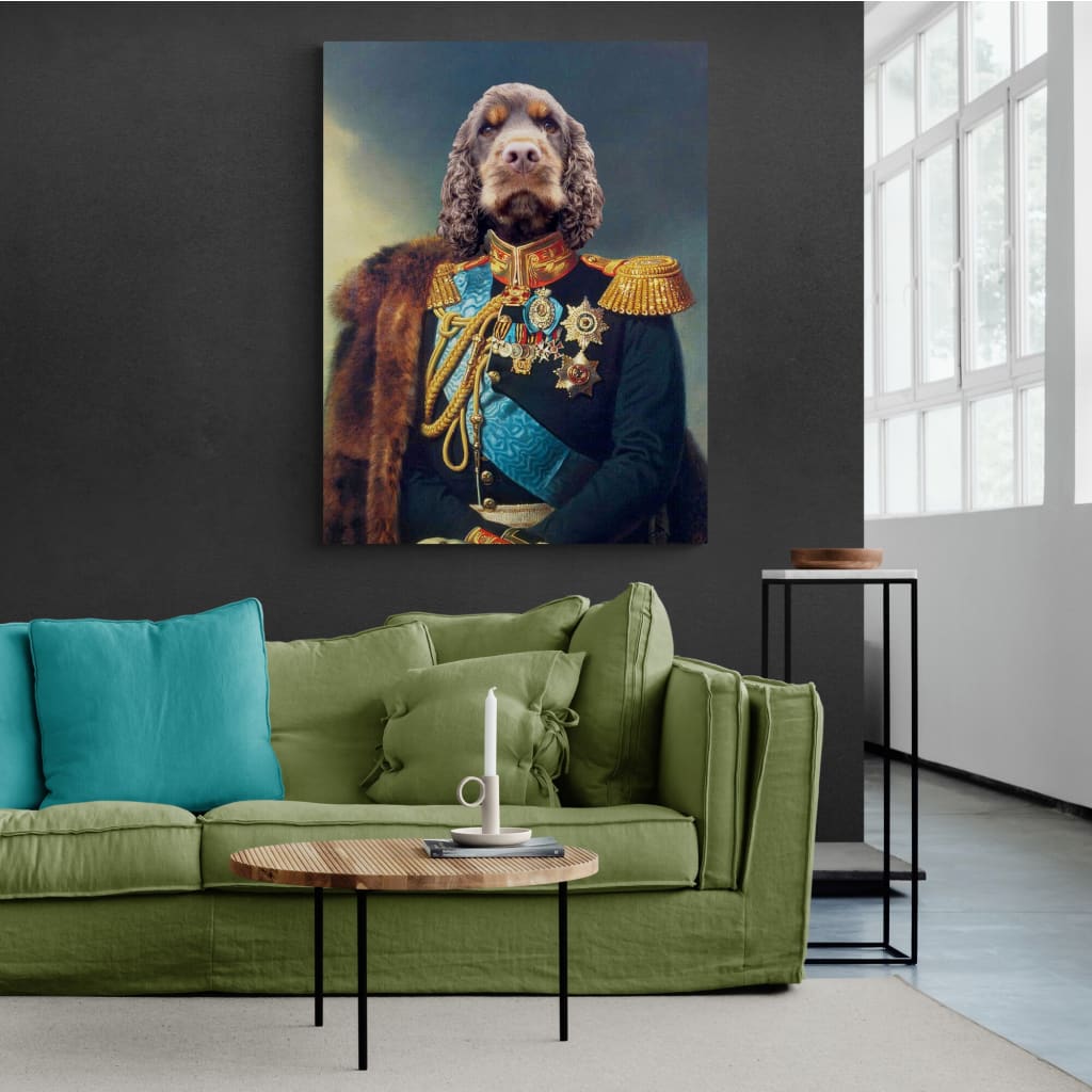 Tzar - Personal Custom Vintage Pet Portrait