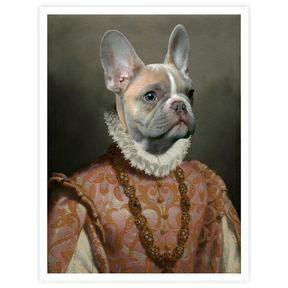 Baroness - Personal Custom Vintage Pet Portrait