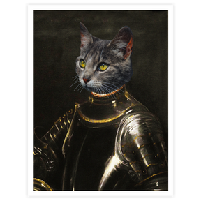 Lionheart - Personal Custom Vintage Pet Portrait