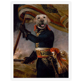 Patriot - Personal Custom Vintage Pet Portrait