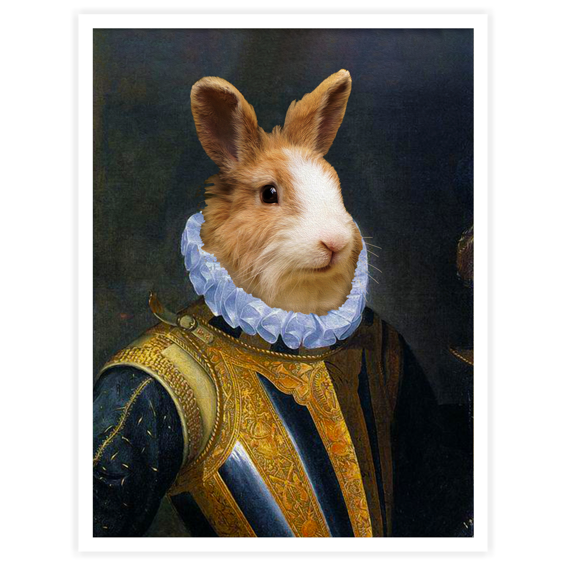 Swiss Guard - Personal Custom Vintage Pet Portrait