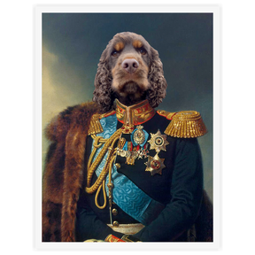 Tzar - Personal Custom Vintage Pet Portrait