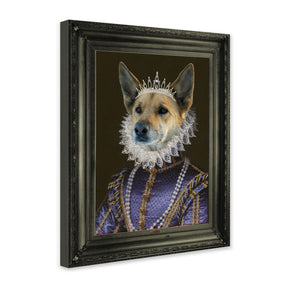 Dame - Personal Custom Vintage Pet Portrait