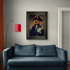 Admiral - Personal Custom Vintage Pet Portrait