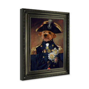 Admiral - Personal Custom Vintage Pet Portrait - Wrapped 