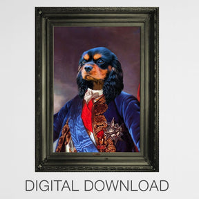 Aristocrat - Personal Custom Vintage Pet Portrait