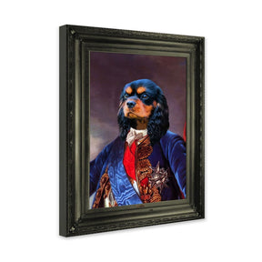 Aristocrat - Personal Custom Vintage Pet Portrait - Wrapped 