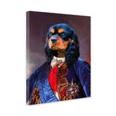 Aristocrat - Personal Custom Vintage Pet Portrait - Wrapped 