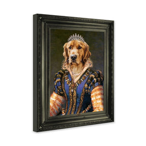 Duchess - Personal Custom Vintage Pet Portrait - Wrapped 