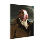 Esquire - Personal Custom Vintage Pet Portrait - Wrapped 