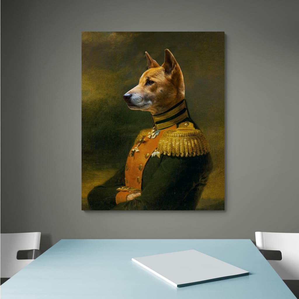 Major - Personal Custom Vintage Pet Portrait