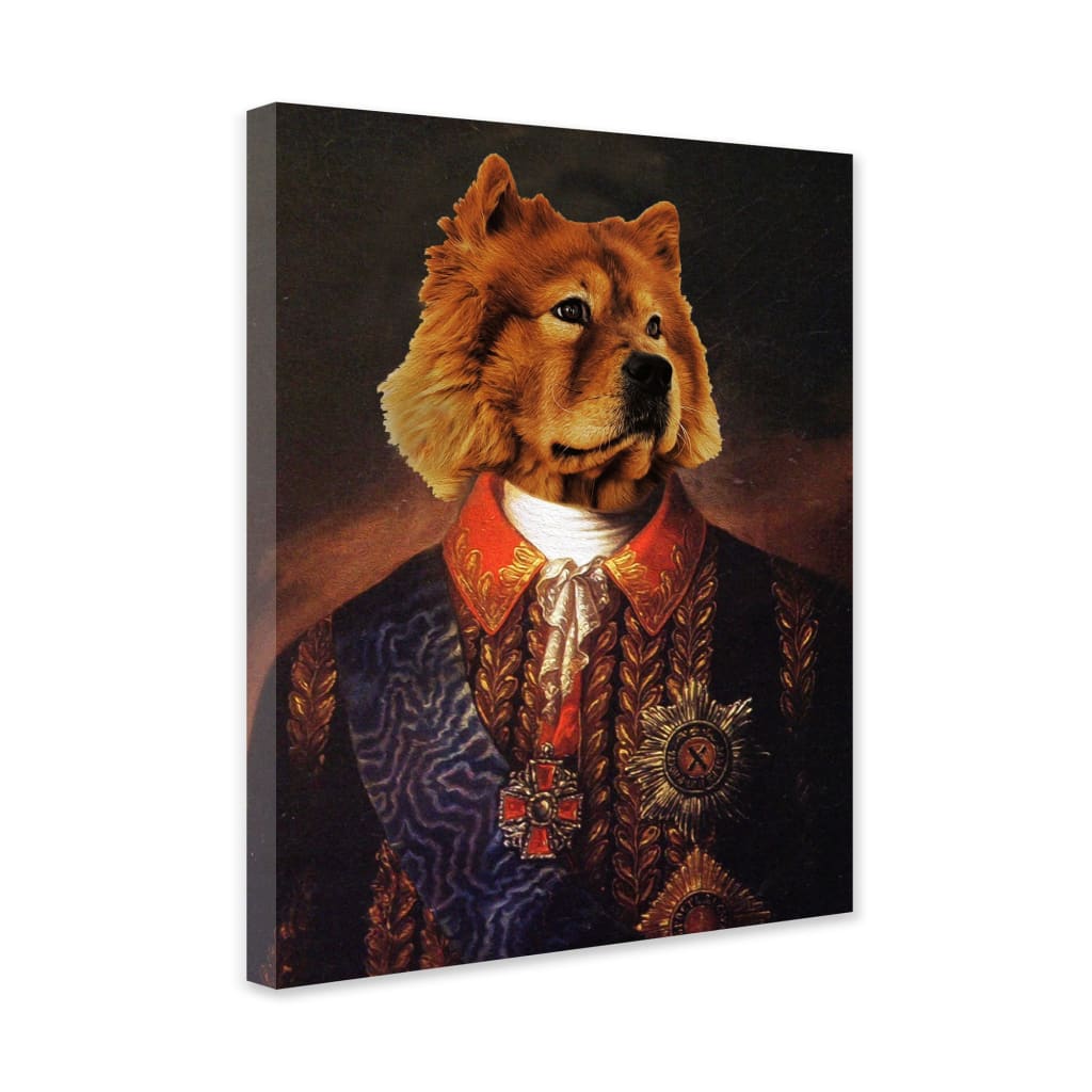 Marquess - Personal Custom Vintage Pet Portrait - Wrapped 