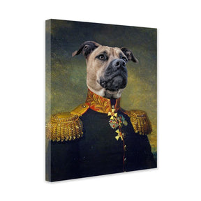 Master - Personal Custom Vintage Pet Portrait - Wrapped 