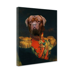 Napoleon - Personal Custom Vintage Pet Portrait - Wrapped 