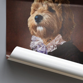 Poet - Personal Custom Vintage Pet Portrait - Photo / Poster