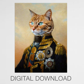 Prince - Personal Custom Vintage Pet Portrait