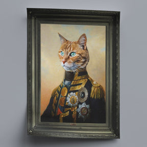 Prince - Personal Custom Vintage Pet Portrait - Rolled 