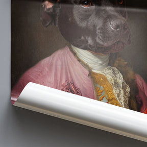 Viscount - Personal Custom Vintage Pet Portrait - Photo / 